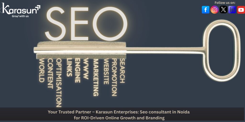 Seo consultant in Noida