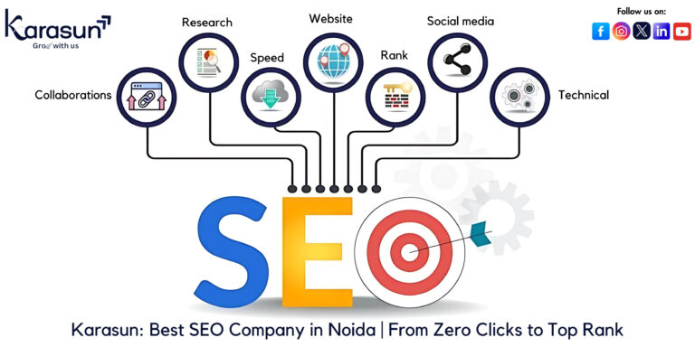 Karasun: Best SEO Company in Noida | From Zero Clicks to Top Rank
