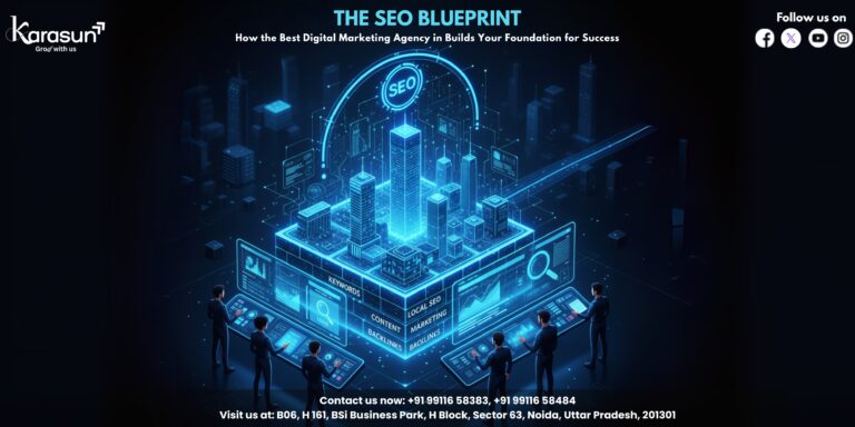 The SEO Blueprint: How the Best Digital Marketing Agency in Noida Builds Your Foundation for Success